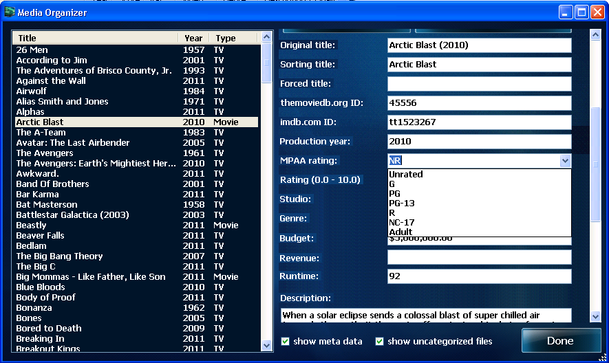 Media Center Master userdriven wiki